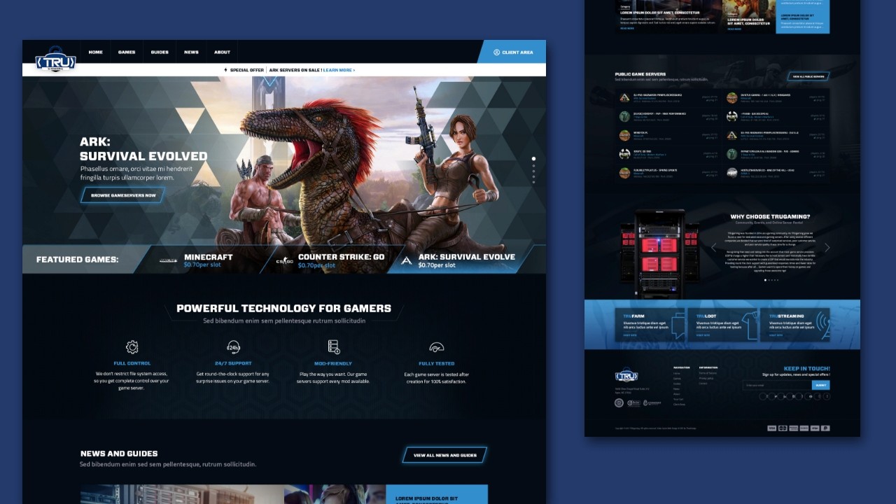 Website V2 Design