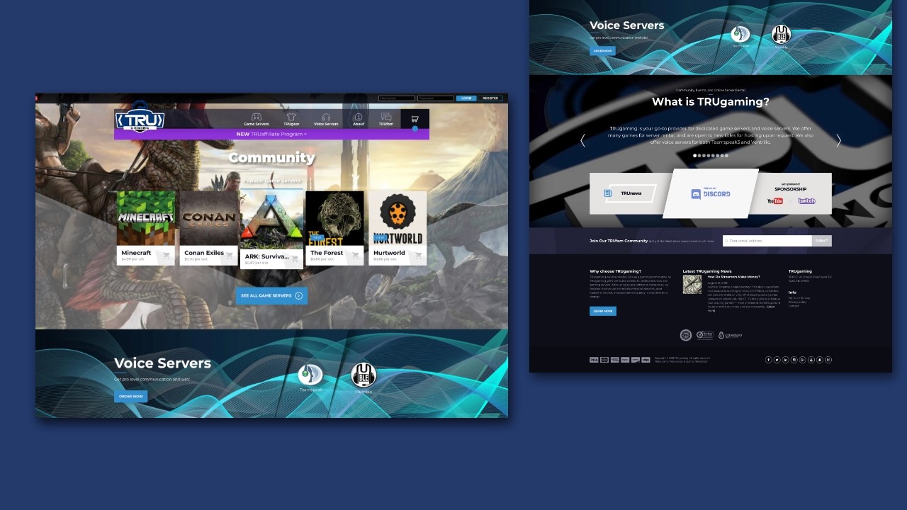 Website V1 Design